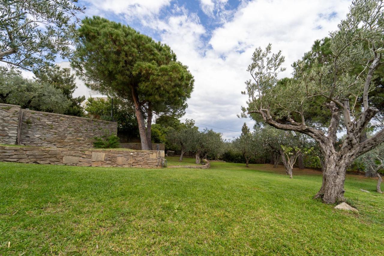 Villa Elia Kavala - Mediterranean Holiday Villa PalaiónTsiflíkion Exterior foto